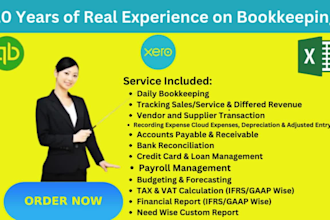 do bookkeeping for your IT company or IT services