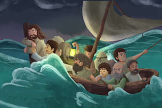 create children book illustrations and cover, christian illustration