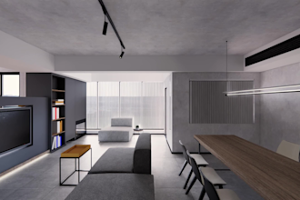 do 3d interior and architectural walking through