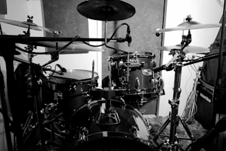 grabare baterias acusticas para tu cancion