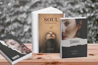 design creative book layouts, covers, and ebook designs