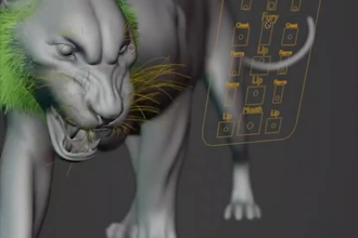 integrate 3d animal model, 3d animal animation, cgi, vfx, 3d creature design