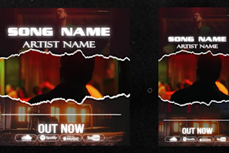 do instagram music visualizer promo video