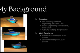 draw autocad 2d, 3d drawings of ship craft, mechanical, technical drawing