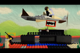 reveal Logo/Photo in LEGO Stop Motion video