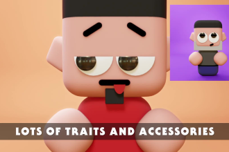 create 3d nft collections for you