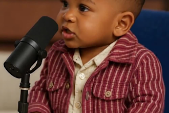 do ai news content ai baby podcast baby ai video podcast automation