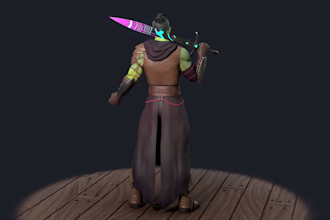 3d cartoon character model, gmod character 3d game character 3d animation