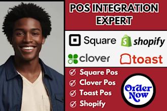 setup square pos clover pos sumup shopify toast pos ecwid