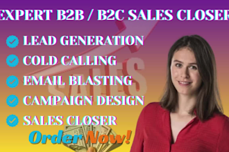 be your sales closer sales representative cold calling sales agent