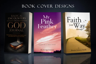 do amazing book cover designs, kindle cover, audiobook cover