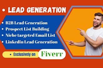 b2b lead generation and find targeted contact emails