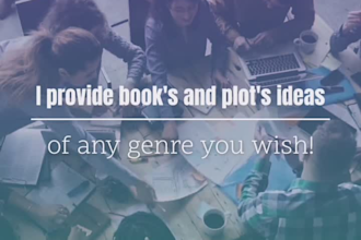offer the best main ideas and plots for your books