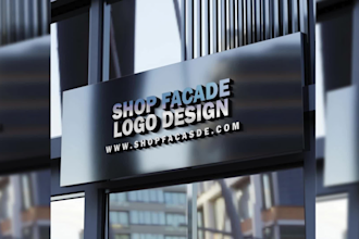 design 3d letter signage,channel letters,shop facade