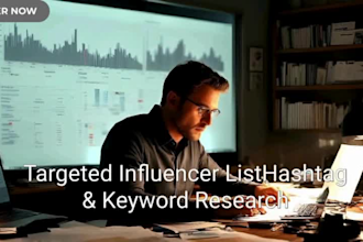 do targeted influencer research email list for instagram, tiktok, youtube