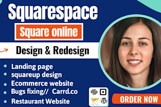 do squarespace store design redesign website VA squareonline shop bakery website