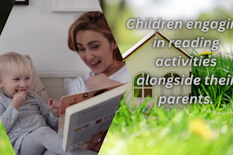 design children story book illustration and kids story
