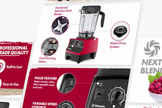 design amazon ebc, listing images and brand store front