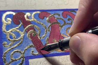 illuminate a medieval manuscript
