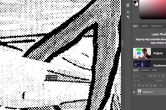 do typesetting and retouching for your comic book or webtoon