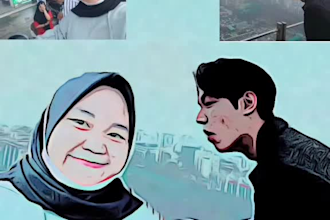 manipulate photos of you with idols and edit like cartoons