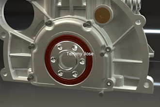 create 3d industrial animations, automotive 3d mechanical animation