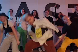 create group dance make tiktok hip hop dance, choreography to your song