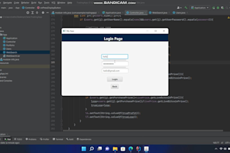 make any java oop project javafx program and java programs