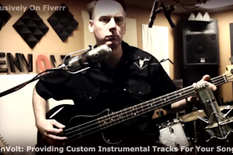 play electric bass on your song