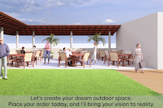 design luxury landscape layouts for villas, terraces, and farmhouses