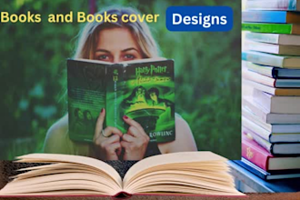do custom ebook cover design, book mockup, and stunning, ghostwriting services