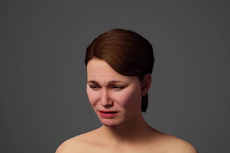 create  realistic digital humans animation  voice plus voice