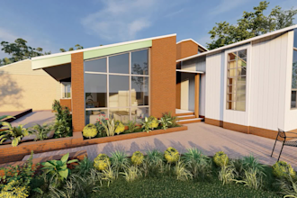 design and render 3d exterior for your building, house