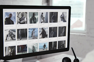 create a complete squarespace website