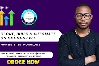 clone go high level funnel cc360, ghl website, do crm migration as ghl VA expert