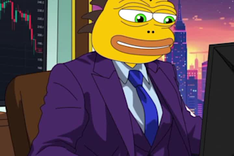 2d memecoin art animation video, crypto meme video, solana, ethereum meme ponke