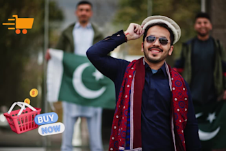 purchase or buy items from pakistan for you and ship them