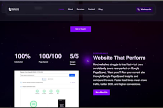 build custom SEO optimized business website with astro js in 2 days