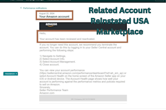 write amazon poa for amazon account reinstatement and amazon suspension