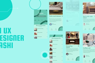 website ui ux or mobile app ui ux design