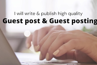 guest post, guest posting with premium backlinks