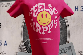 do 3d shirt mockup for your brand