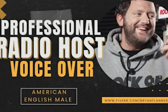 record professional voice over work for your project
