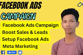 setup facebook and instagram ads campaigns, meta ads manager
