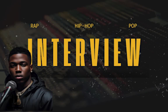 interview rappers and post it on a big  hip hop magazine