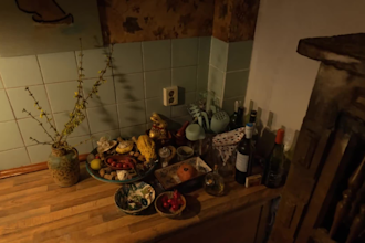 create a 3d experience using gaussian splatting, nerf or photogrammetry