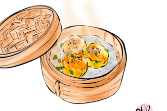 illustrate food illustration for your menu or recipe brand