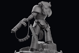 create cut and key model,miniature,action figure,dnd fantasy miniature character
