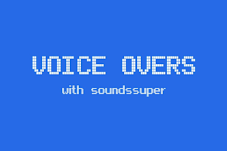 record a professional voiceover that sounds super for 1 minute