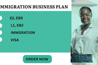 write an eb2 niw business plan, business financials, immigration business plan